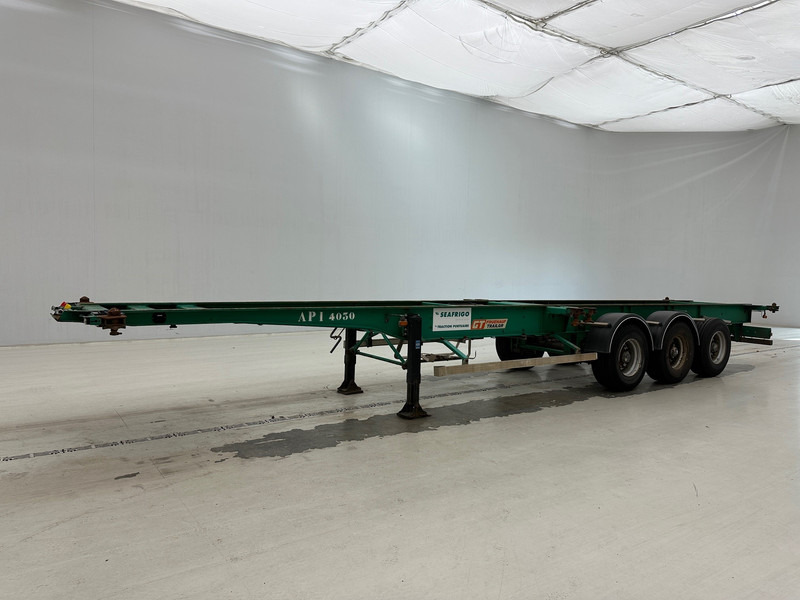 Puspiekabe noņemamā virsbūve/ Konteineru vedējs Fruehauf 4 x Skelet 2 x 20-40 ft: foto 7