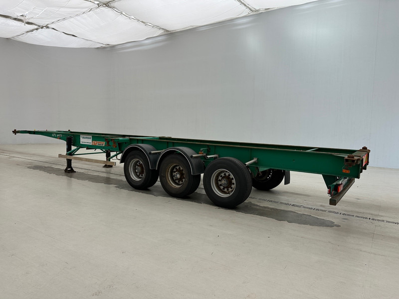 Puspiekabe noņemamā virsbūve/ Konteineru vedējs Fruehauf 4 x Skelet 2 x 20-40 ft: foto 13