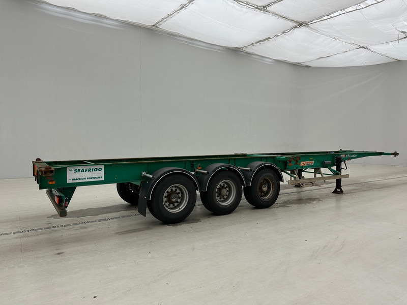 Puspiekabe noņemamā virsbūve/ Konteineru vedējs Fruehauf 4 x Skelet 2 x 20-40 ft: foto 11