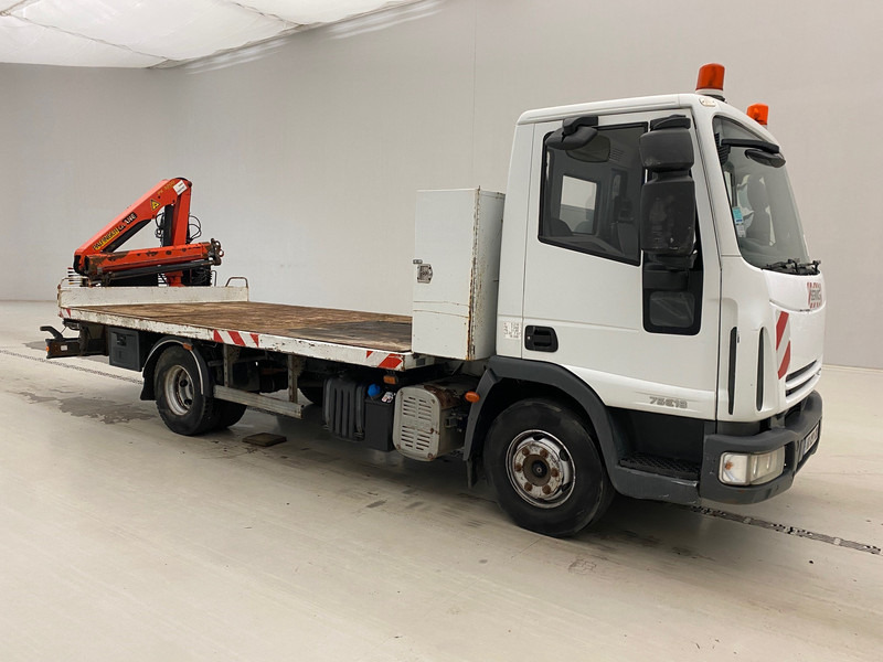 Iveco 75E18 - Bortu kravas automašīna/ Platforma, Kravas auto ar manipulatoru: foto 3 Iveco 75E18 - Bortu kravas automašīna/ Platforma, Kravas auto ar manipulatoru: foto 3