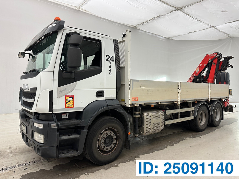 Iveco Stralis 420 - 6x2 - Bortu kravas automašīna/ Platforma, Kravas auto ar manipulatoru: foto 1 Iveco Stralis 420 - 6x2 - Bortu kravas automašīna/ Platforma, Kravas auto ar manipulatoru: foto 1