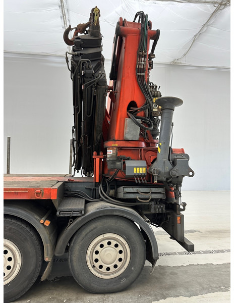 Bortu kravas automašīna/ Platforma, Kravas auto ar manipulatoru MAN 41.414 - 8x4: foto 10