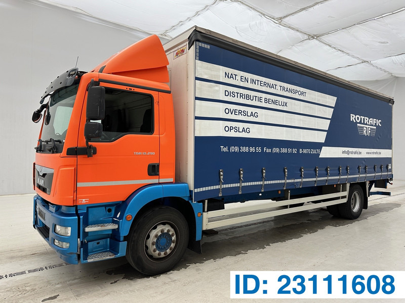 MAN TGM 18.290 - Kravas automašīna ar tentu: foto 1 MAN TGM 18.290 - Kravas automašīna ar tentu: foto 1