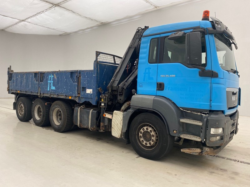 MAN TGS 35.400 - 8x4 - Kravas automašīna pašizgāzējs, Kravas auto ar manipulatoru: foto 3 MAN TGS 35.400 - 8x4 - Kravas automašīna pašizgāzējs, Kravas auto ar manipulatoru: foto 3