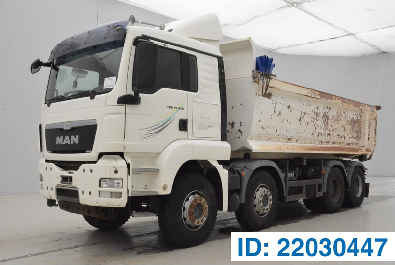 MAN TGS 35.480 - 8x4 - NON-EU - Kravas automašīna pašizgāzējs: foto 1 MAN TGS 35.480 - 8x4 - NON-EU - Kravas automašīna pašizgāzējs: foto 1