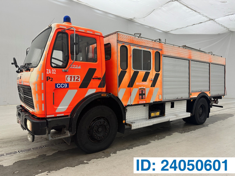 Mercedes-Benz 1724 - Ugunsdzēsēju mašīna: foto 1 Mercedes-Benz 1724 - Ugunsdzēsēju mašīna: foto 1