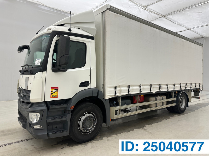 Mercedes-Benz Antos 1830 - Kravas automašīna ar tentu: foto 1 Mercedes-Benz Antos 1830 - Kravas automašīna ar tentu: foto 1