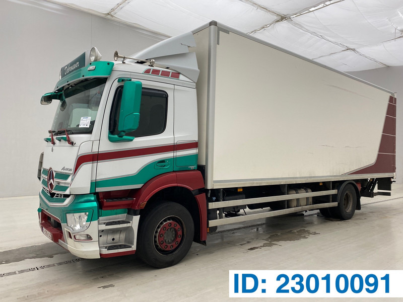 Mercedes-Benz Antos 1832 - Kravas automašīna ar slēgto virsbūvi: foto 1 Mercedes-Benz Antos 1832 - Kravas automašīna ar slēgto virsbūvi: foto 1