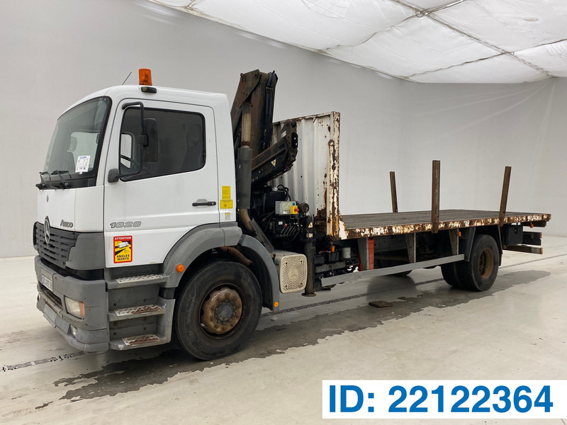 Mercedes-Benz Atego 1828* - Bortu kravas automašīna/ Platforma, Kravas auto ar manipulatoru: foto 1 Mercedes-Benz Atego 1828* - Bortu kravas automašīna/ Platforma, Kravas auto ar manipulatoru: foto 1