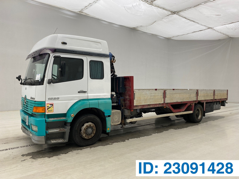 Mercedes-Benz Atego 1828* - Bortu kravas automašīna/ Platforma, Kravas auto ar manipulatoru: foto 1 Mercedes-Benz Atego 1828* - Bortu kravas automašīna/ Platforma, Kravas auto ar manipulatoru: foto 1
