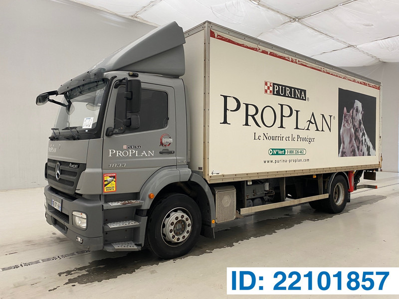 Mercedes-Benz Axor 1833* - Kravas automašīna ar slēgto virsbūvi: foto 1 Mercedes-Benz Axor 1833* - Kravas automašīna ar slēgto virsbūvi: foto 1