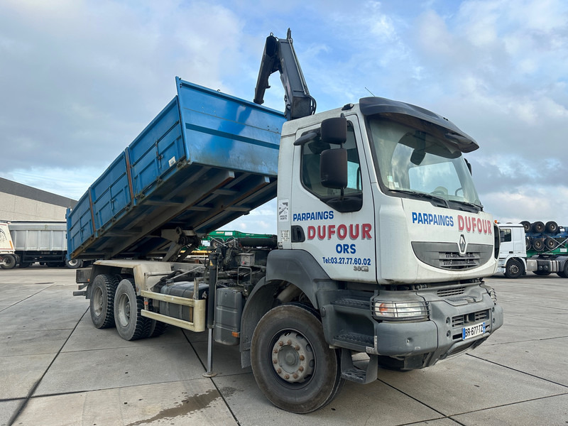 Renault KERAX 380 Dxi - 6x4 - Kravas automašīna pašizgāzējs, Kravas auto ar manipulatoru: foto 2 Renault KERAX 380 Dxi - 6x4 - Kravas automašīna pašizgāzējs, Kravas auto ar manipulatoru: foto 2