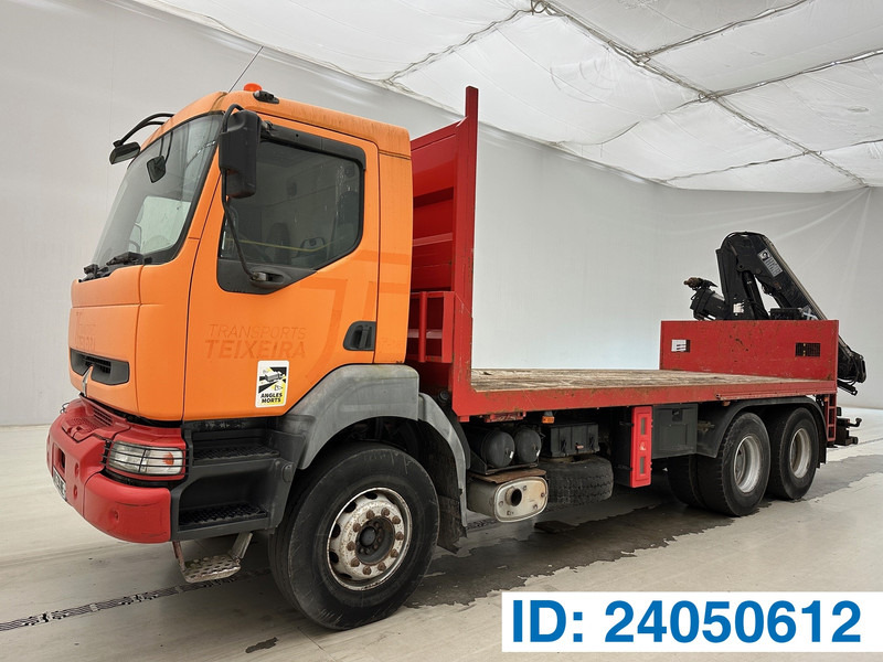 Renault Kerax 360 - 6x4* - Bortu kravas automašīna/ Platforma, Kravas auto ar manipulatoru: foto 1 Renault Kerax 360 - 6x4* - Bortu kravas automašīna/ Platforma, Kravas auto ar manipulatoru: foto 1
