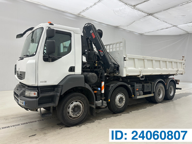 Renault Kerax 460 DXi - 8x4 - Kravas automašīna pašizgāzējs, Kravas auto ar manipulatoru: foto 1 Renault Kerax 460 DXi - 8x4 - Kravas automašīna pašizgāzējs, Kravas auto ar manipulatoru: foto 1