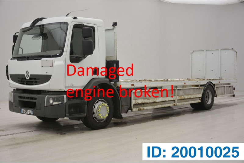 Renault Premium 270 DXi - damaged engine - Bortu kravas automašīna/ Platforma: foto 1 Renault Premium 270 DXi - damaged engine - Bortu kravas automašīna/ Platforma: foto 1