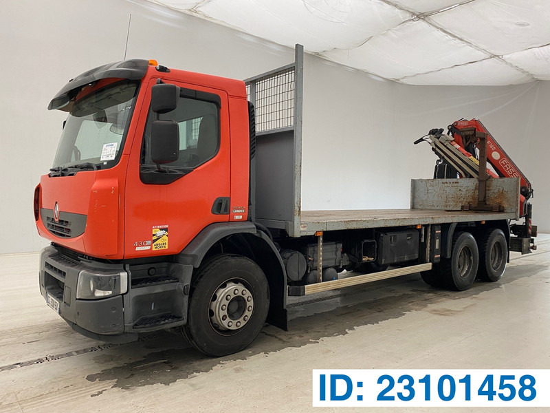 Renault Premium Lander 430* - Bortu kravas automašīna/ Platforma, Kravas auto ar manipulatoru: foto 1 Renault Premium Lander 430* - Bortu kravas automašīna/ Platforma, Kravas auto ar manipulatoru: foto 1