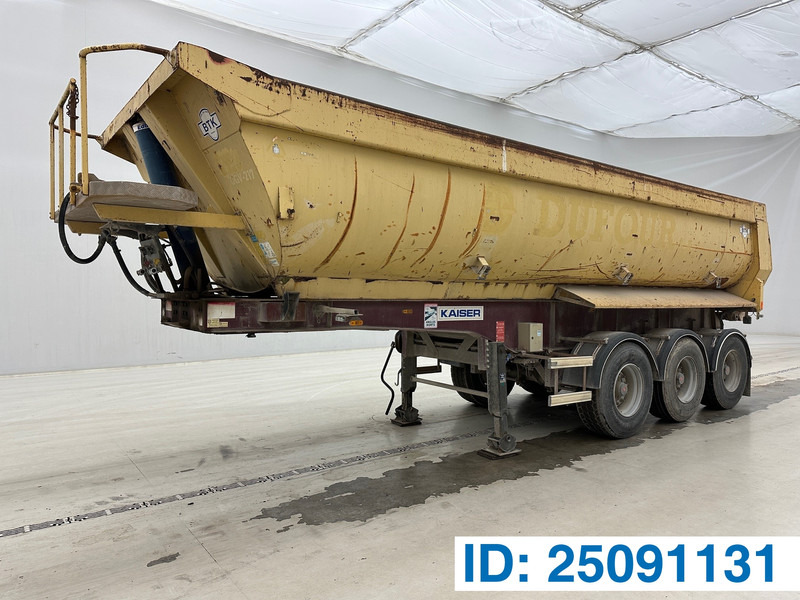 Robuste Kaiser 24 cub in steel - Puspiekabe pašizgāzējs: foto 1 Robuste Kaiser 24 cub in steel - Puspiekabe pašizgāzējs: foto 1