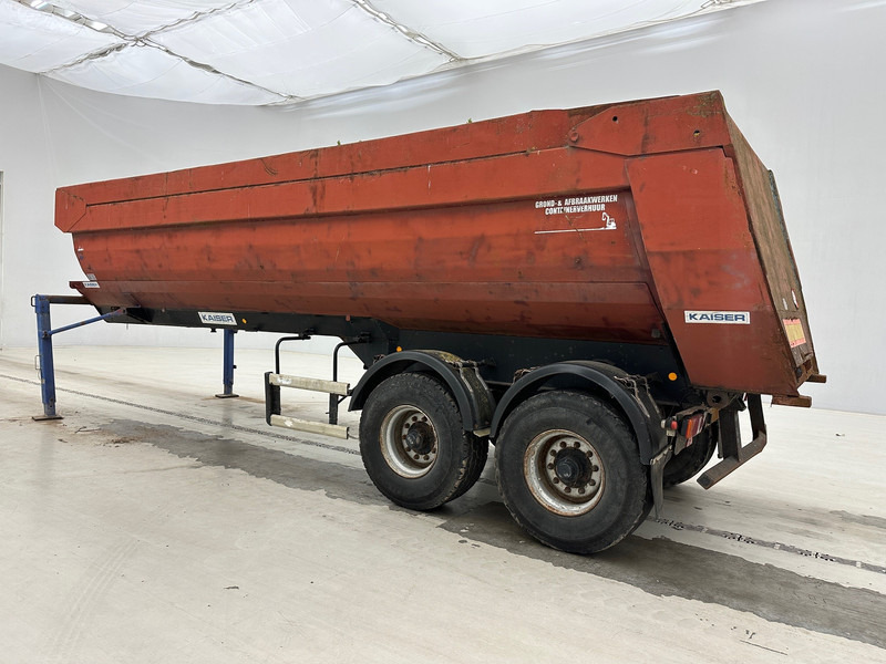 Puspiekabe pašizgāzējs Robuste Kaiser 25 cub in steel: foto 6
