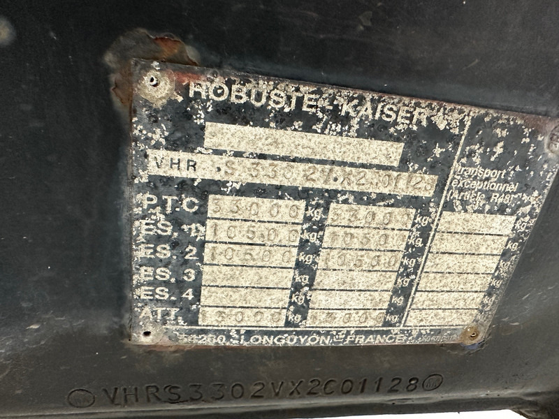Puspiekabe pašizgāzējs Robuste Kaiser 25 cub in steel: foto 10