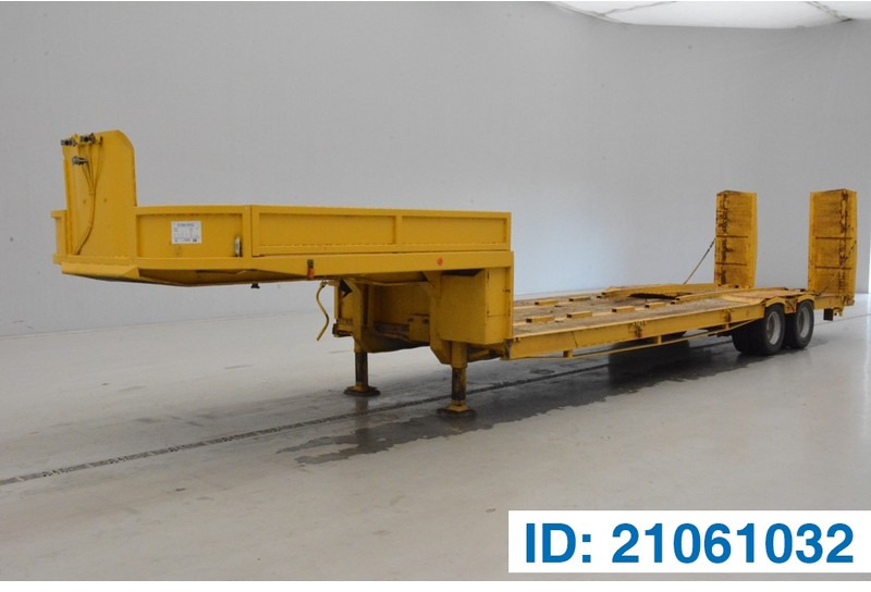 SERMA Low bed trailer - Puspiekabe zema profila platforma: foto 1 SERMA Low bed trailer - Puspiekabe zema profila platforma: foto 1