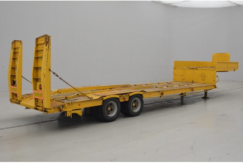 SERMA Low bed trailer - Puspiekabe zema profila platforma: foto 5 SERMA Low bed trailer - Puspiekabe zema profila platforma: foto 5