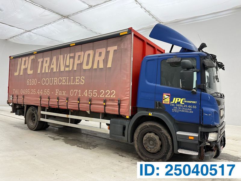 Scania P230 - Kravas automašīna ar tentu: foto 1 Scania P230 - Kravas automašīna ar tentu: foto 1