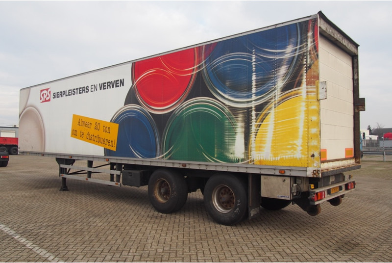 Puspiekabe slēgtā virsbūve Talson Box semi-trailer: foto 6