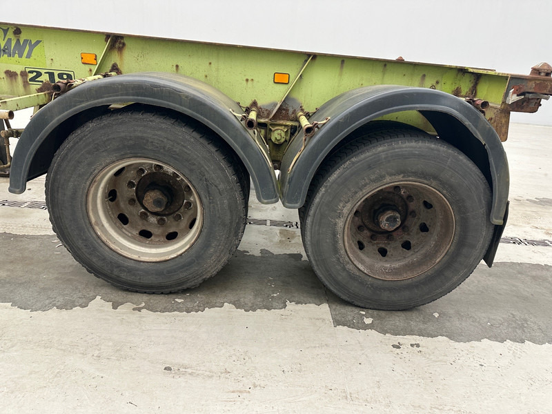 Puspiekabe noņemamā virsbūve/ Konteineru vedējs Van Hool Skelet 20 ft: foto 8