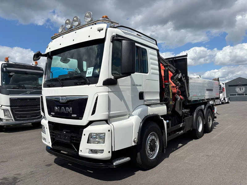 MAN TGS 28.440 6x4 Hydrodrive Euro 6 Tipper / Tractor + Palfinger 33002 Fly Jip PJ060 - Kravas auto ar manipulatoru: foto 5 MAN TGS 28.440 6x4 Hydrodrive Euro 6 Tipper / Tractor + Palfinger 33002 Fly Jip PJ060 - Kravas auto ar manipulatoru: foto 5