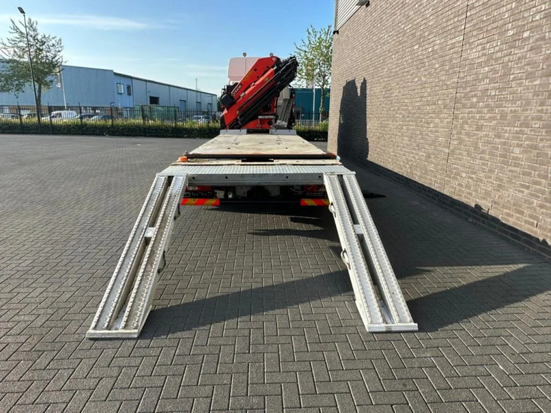 Kravas auto ar manipulatoru DAF CF 450 8X2 OPRIJWAGEN/MACHINE TRANSPORTER + PALFINGER PK 29002 G KRAAN/KRAN/CRANE/GRUA: foto 16
