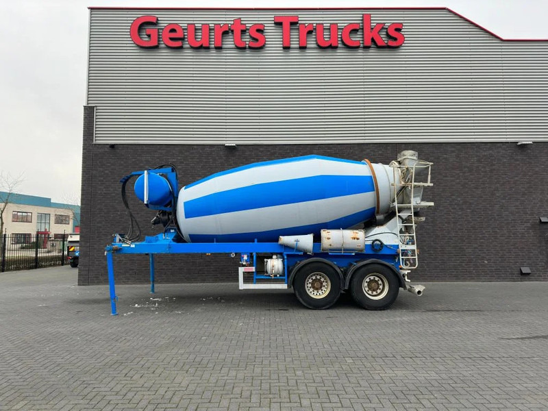 De Buf 2-ASSIGE 10M3 CONCRETE MIXER/MISCHER/MIXER - Betona maisītājs puspiekabe: foto 1 De Buf 2-ASSIGE 10M3 CONCRETE MIXER/MISCHER/MIXER - Betona maisītājs puspiekabe: foto 1