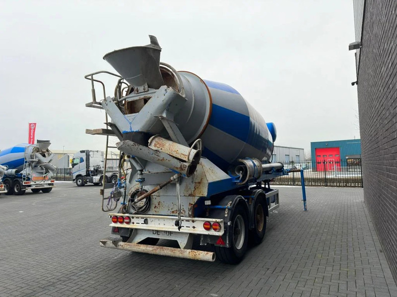 De Buf 2-ASSIGE 10M3 CONCRETE MIXER/MISCHER/MIXER - Betona maisītājs puspiekabe: foto 5 De Buf 2-ASSIGE 10M3 CONCRETE MIXER/MISCHER/MIXER - Betona maisītājs puspiekabe: foto 5