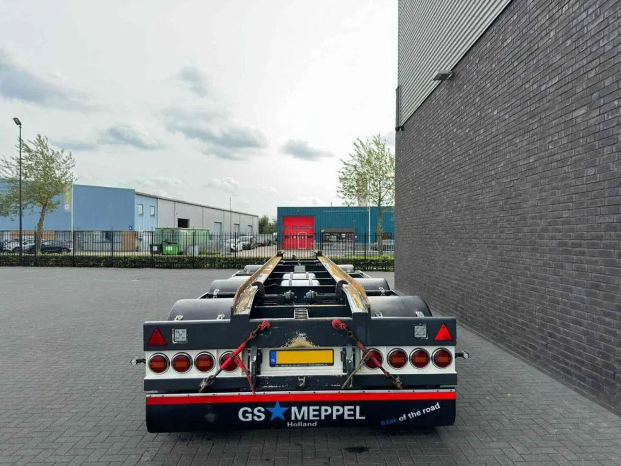 GS Meppel AC 3000 3-ASSIGE CONTAINER AANHANGER - Multilift/ Būvgružu konteinera piekabe: foto 4 GS Meppel AC 3000 3-ASSIGE CONTAINER AANHANGER - Multilift/ Būvgružu konteinera piekabe: foto 4