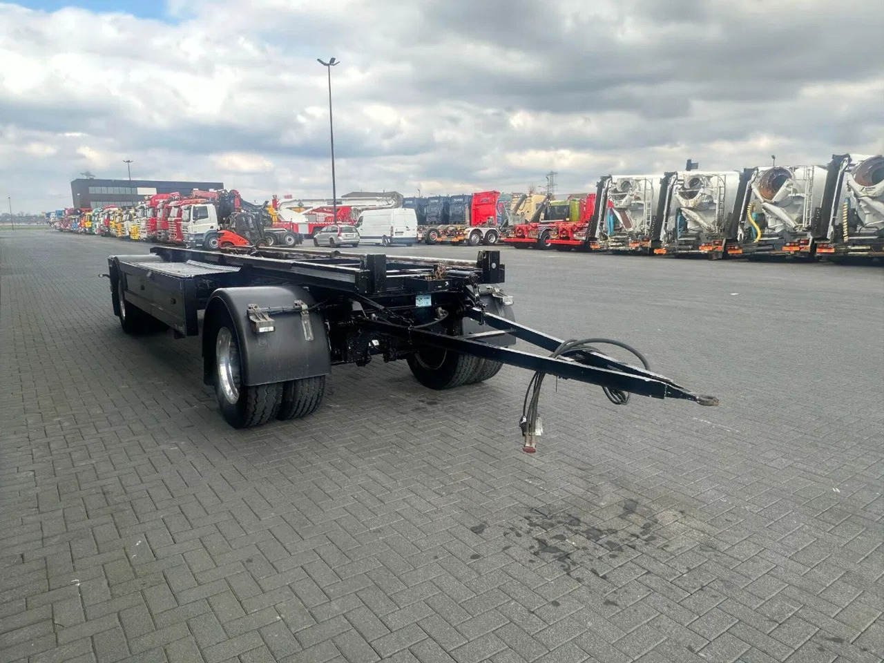GS Meppel AIC-2000 CONTAINER AANHANGER - Multilift/ Būvgružu konteinera piekabe: foto 5 GS Meppel AIC-2000 CONTAINER AANHANGER - Multilift/ Būvgružu konteinera piekabe: foto 5