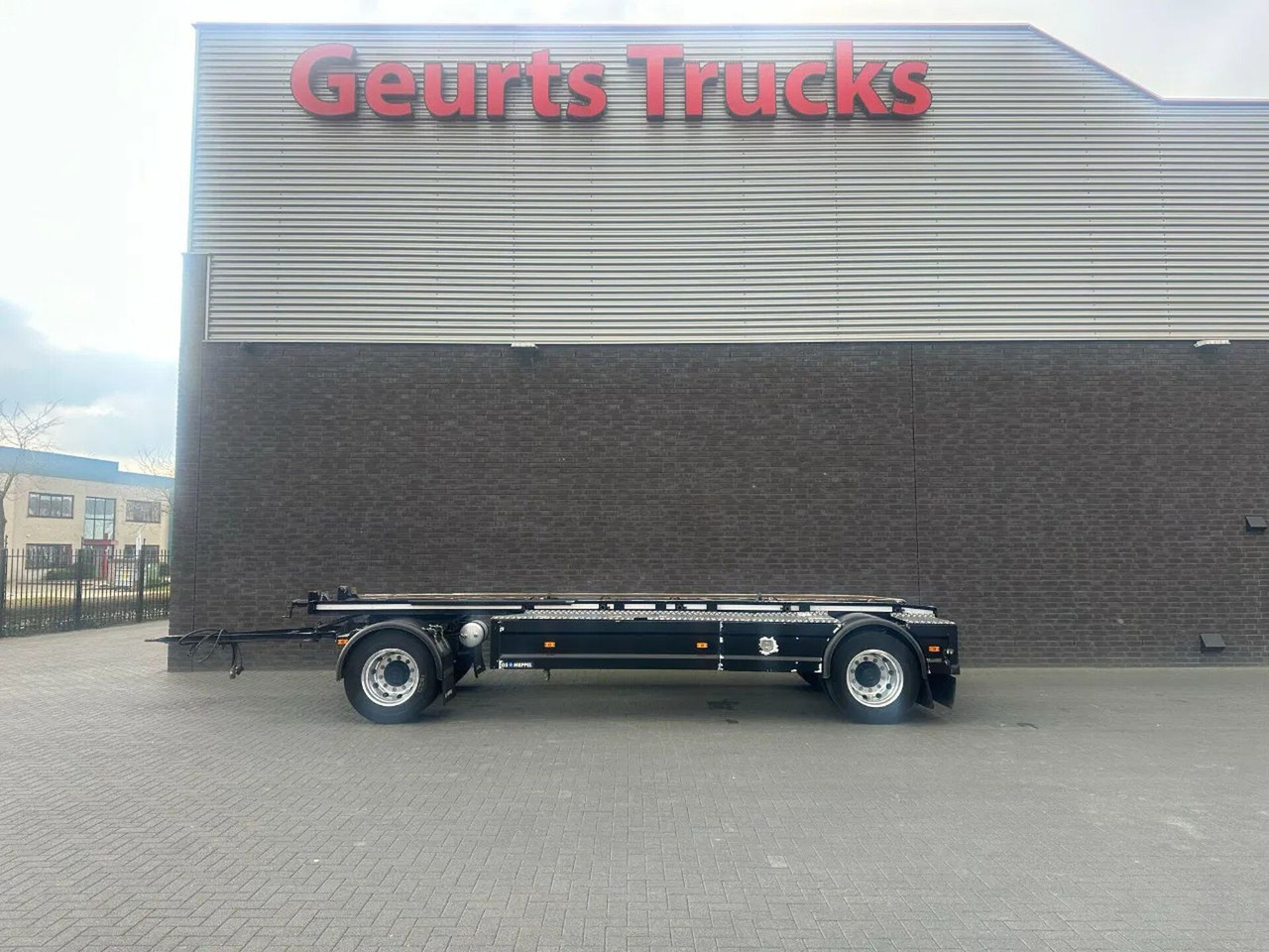 GS Meppel AIC-2000 CONTAINER AANHANGER - Multilift/ Būvgružu konteinera piekabe: foto 1 GS Meppel AIC-2000 CONTAINER AANHANGER - Multilift/ Būvgružu konteinera piekabe: foto 1