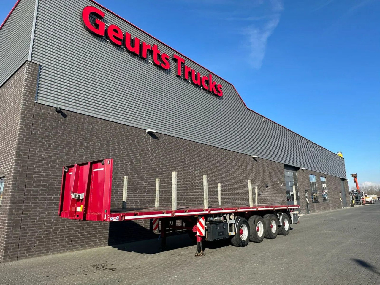 HRD SPLB 4 N. BALLAST TRAILER, 3E EN 4E ASSEN GESTUU - Bortu puspiekabe/ Platforma: foto 2 HRD SPLB 4 N. BALLAST TRAILER, 3E EN 4E ASSEN GESTUU - Bortu puspiekabe/ Platforma: foto 2