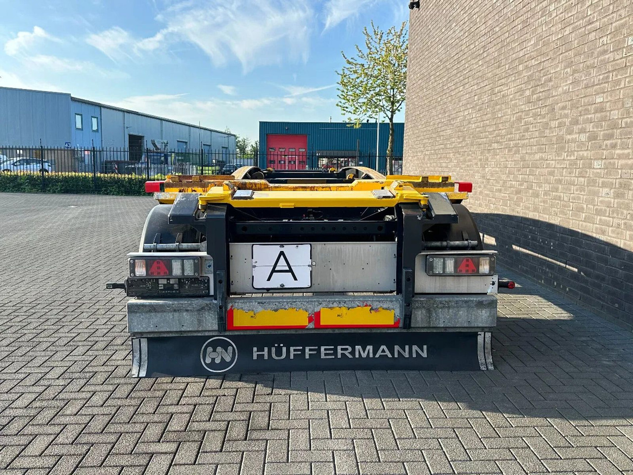 Hüffermann HSA 18.71 - Multilift/ Būvgružu konteinera piekabe: foto 5 Hüffermann HSA 18.71 - Multilift/ Būvgružu konteinera piekabe: foto 5