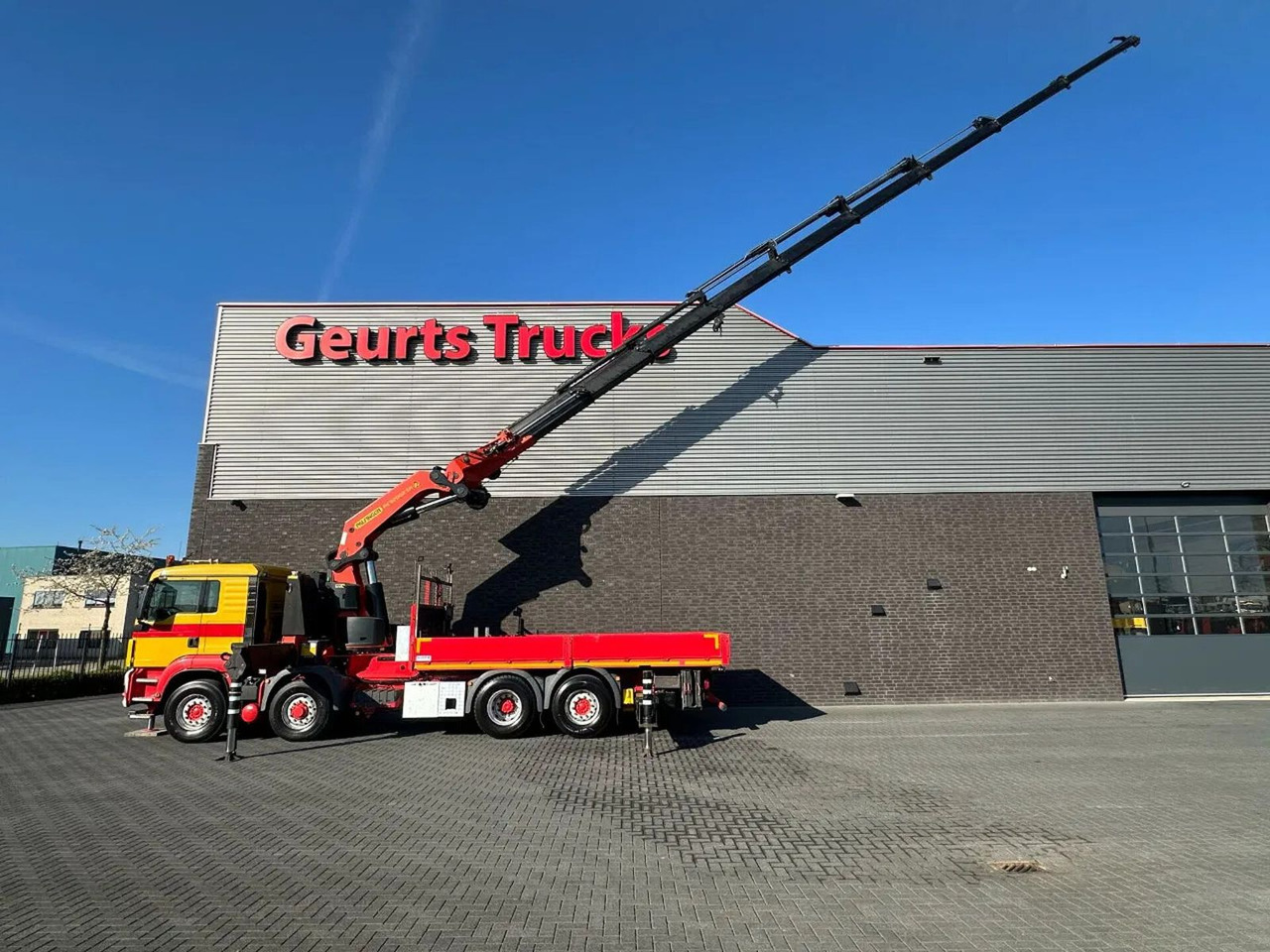 MAN 35.480 8X4H-6 BL MET PALFINGER PK92002-SH H KRAA - Kravas auto ar manipulatoru: foto 5 MAN 35.480 8X4H-6 BL MET PALFINGER PK92002-SH H KRAA - Kravas auto ar manipulatoru: foto 5