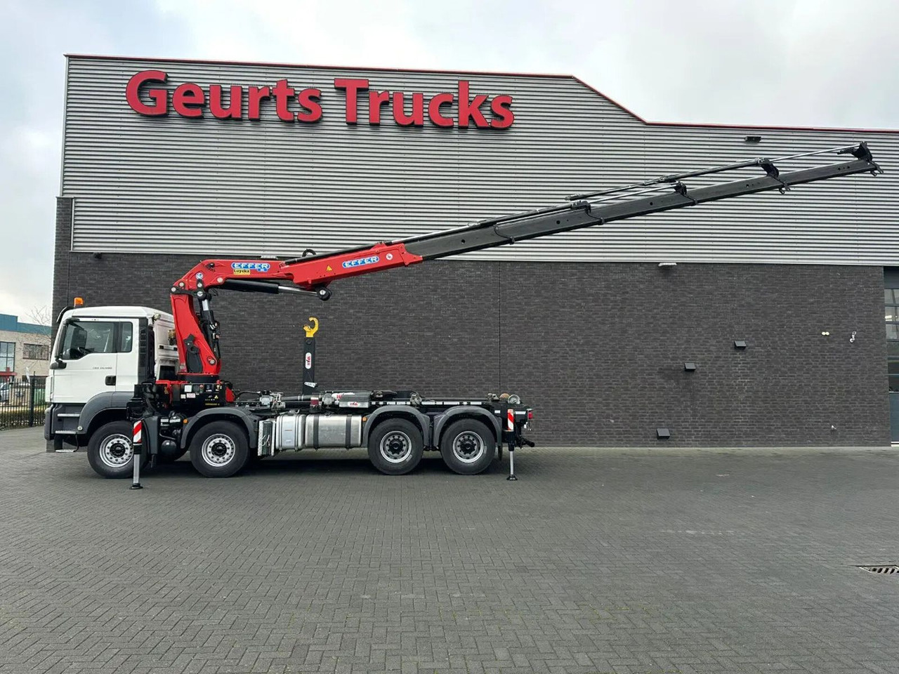 MAN TGS 35.460 8X4 BL+ HYVA 18.55.S HAAKARMSYSTEEM E - Pacēlājs ar āķi, Kravas auto ar manipulatoru: foto 5 MAN TGS 35.460 8X4 BL+ HYVA 18.55.S HAAKARMSYSTEEM E - Pacēlājs ar āķi, Kravas auto ar manipulatoru: foto 5