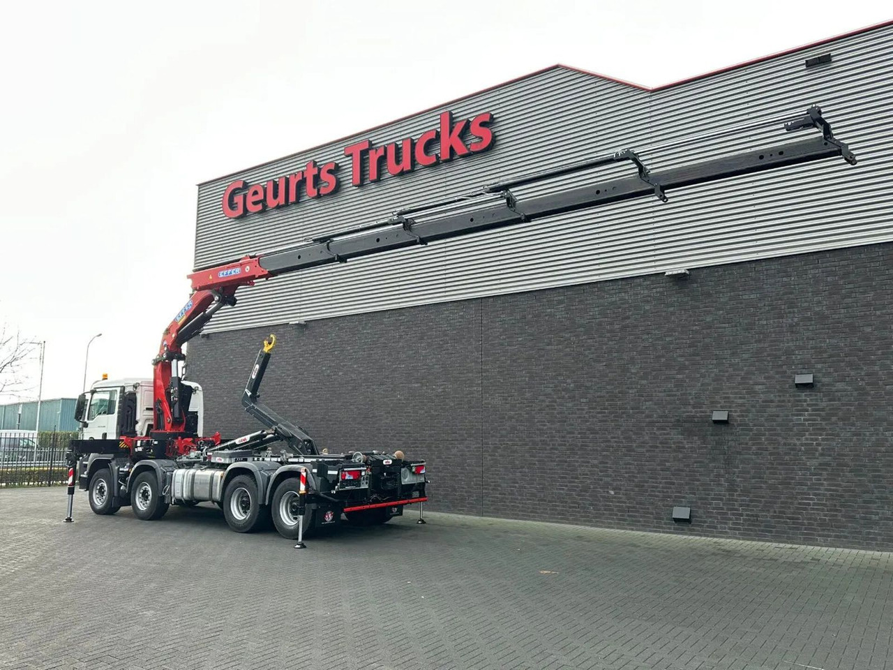 MAN TGS 35.460 8X4 BL+ HYVA 18.55.S HAAKARMSYSTEEM E - Pacēlājs ar āķi, Kravas auto ar manipulatoru: foto 3 MAN TGS 35.460 8X4 BL+ HYVA 18.55.S HAAKARMSYSTEEM E - Pacēlājs ar āķi, Kravas auto ar manipulatoru: foto 3