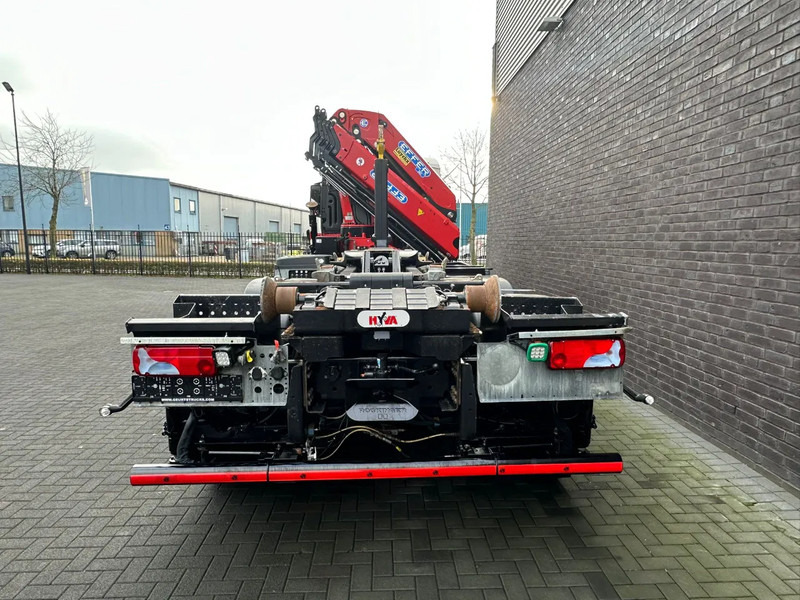 Pacēlājs ar āķi, Kravas auto ar manipulatoru MAN TGS 35.460 8X4 BL+ HYVA 18.55.S HAAKARMSYSTEEM EFFER 395-5 KRAAN/KRAN/CRANE/GRUA: foto 15