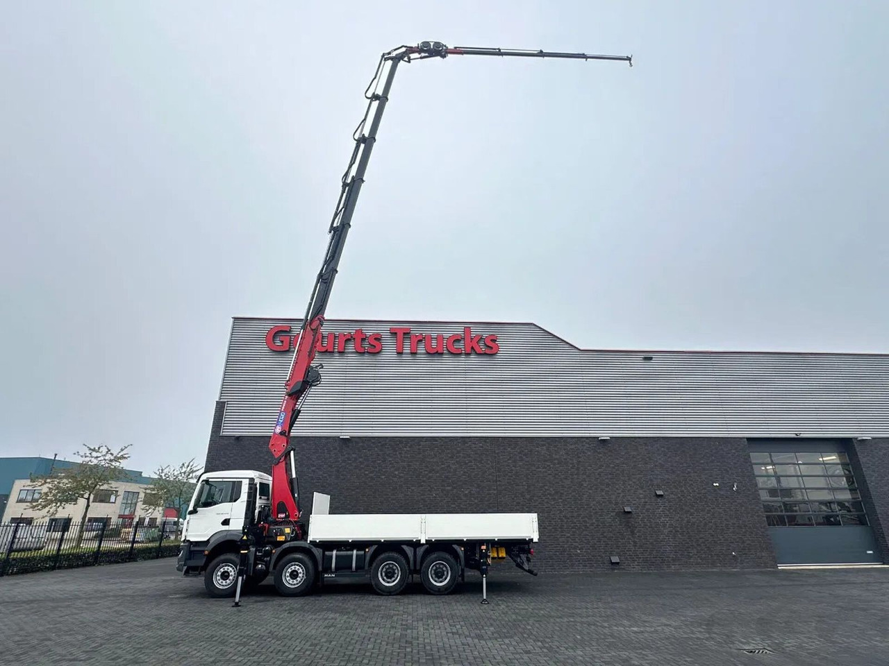 MAN TGS 35.470 8X4 HMF 4020-K6 + FJ 600 K4 KRAAN/KRA - Kravas auto ar manipulatoru: foto 5 MAN TGS 35.470 8X4 HMF 4020-K6 + FJ 600 K4 KRAAN/KRA - Kravas auto ar manipulatoru: foto 5