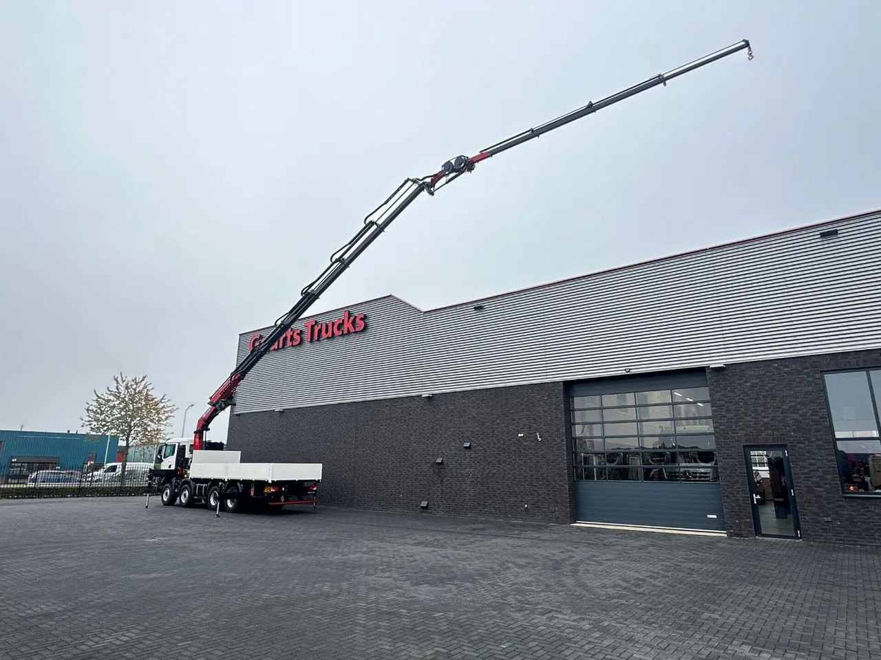 MAN TGS 35.470 8X4 HMF 4020-K6 + FJ 600 K4 KRAAN/KRA - Kravas auto ar manipulatoru: foto 3 MAN TGS 35.470 8X4 HMF 4020-K6 + FJ 600 K4 KRAAN/KRA - Kravas auto ar manipulatoru: foto 3