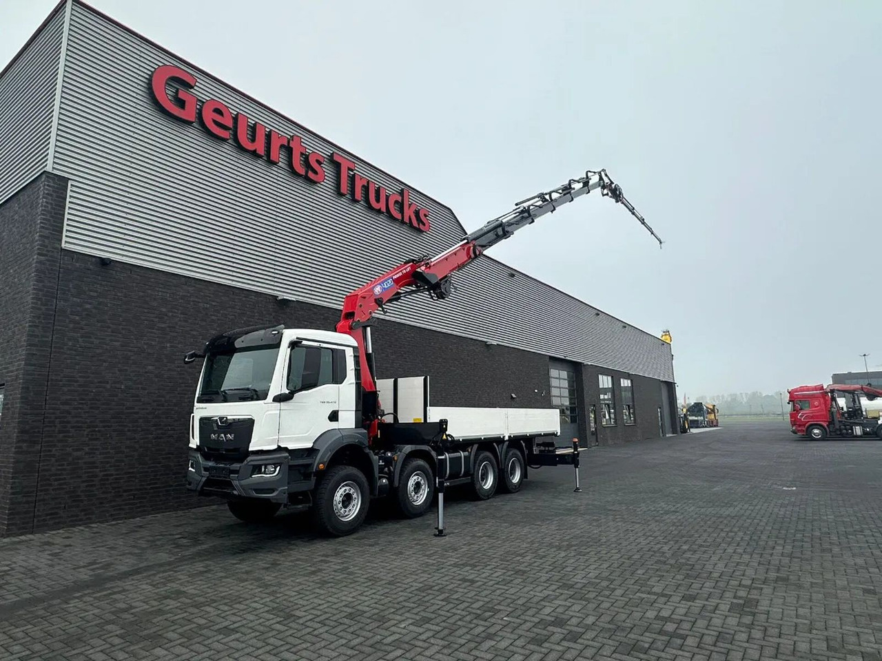 MAN TGS 35.470 8X4 HMF 4020-K6 + FJ 600 K4 KRAAN/KRA - Kravas auto ar manipulatoru: foto 2 MAN TGS 35.470 8X4 HMF 4020-K6 + FJ 600 K4 KRAAN/KRA - Kravas auto ar manipulatoru: foto 2