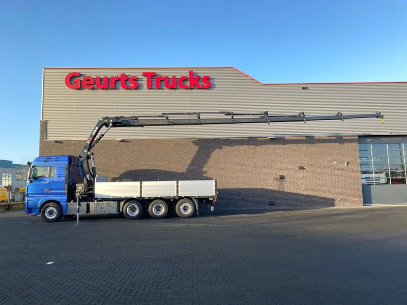 MAN TGX 35.500 8X4 TRIDEM + HIAB X-HIPRO 302 E-7 KRAAN/KRAN/CRANE/GRUA - Kravas auto ar manipulatoru: foto 1 MAN TGX 35.500 8X4 TRIDEM + HIAB X-HIPRO 302 E-7 KRAAN/KRAN/CRANE/GRUA - Kravas auto ar manipulatoru: foto 1