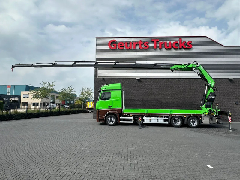 Mercedes-Benz Actros 2545 6X4 OPENLAADBAK MET FASSI F545RA.2.28 XE DINAMIC KRAAN / KRAAN/ CRANE/ GRUA - Kravas auto ar manipulatoru: foto 1 Mercedes-Benz Actros 2545 6X4 OPENLAADBAK MET FASSI F545RA.2.28 XE DINAMIC KRAAN / KRAAN/ CRANE/ GRUA - Kravas auto ar manipulatoru: foto 1