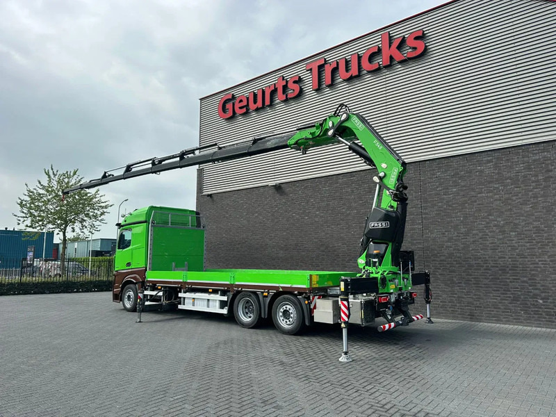 Mercedes-Benz Actros 2545 6X4 OPENLAADBAK MET FASSI F545RA.2.28 XE DINAMIC KRAAN / KRAAN/ CRANE/ GRUA - Kravas auto ar manipulatoru: foto 3 Mercedes-Benz Actros 2545 6X4 OPENLAADBAK MET FASSI F545RA.2.28 XE DINAMIC KRAAN / KRAAN/ CRANE/ GRUA - Kravas auto ar manipulatoru: foto 3