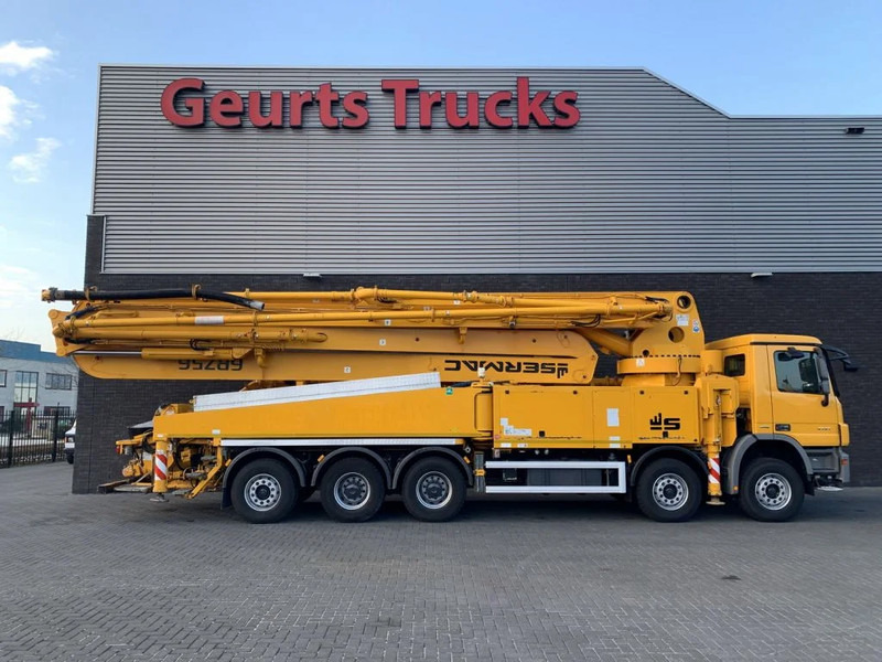 Mercedes-Benz Actros 5041 10X4 + SERMAC 6 RZ 56 METER CONCRETE PUMP - Betona sūknis: foto 5 Mercedes-Benz Actros 5041 10X4 + SERMAC 6 RZ 56 METER CONCRETE PUMP - Betona sūknis: foto 5
