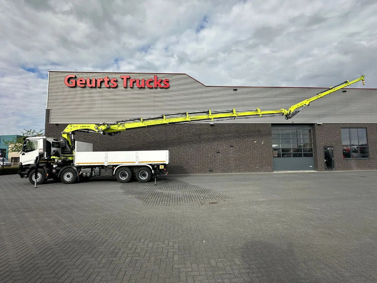Renault C460 8X4 + HIAB X-HIPRO 548 E-7 MET JIB KRAAN / - Kravas auto ar manipulatoru: foto 5 Renault C460 8X4 + HIAB X-HIPRO 548 E-7 MET JIB KRAAN / - Kravas auto ar manipulatoru: foto 5