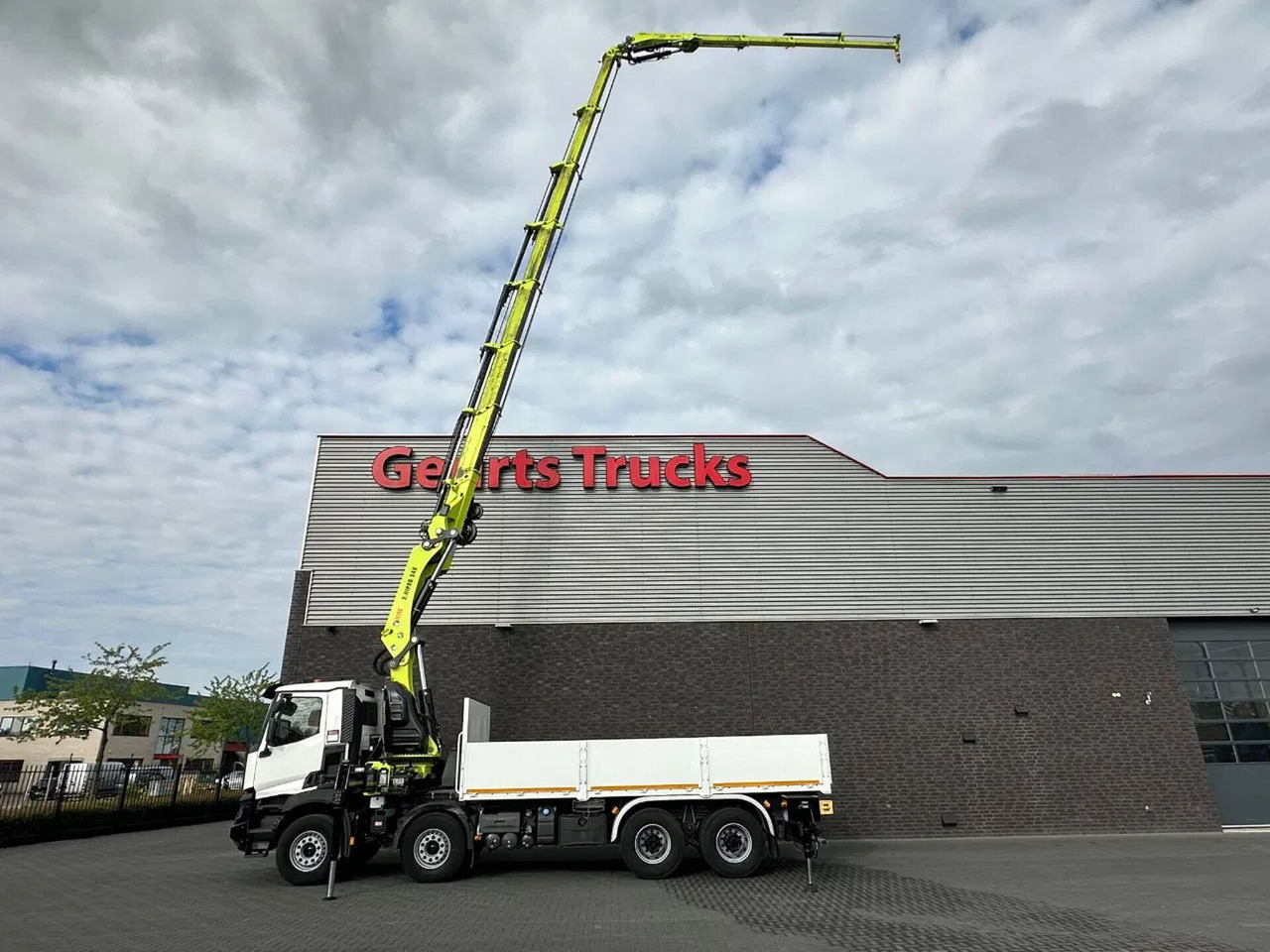 Renault C460 8X4 + HIAB X-HIPRO 548 E-7 MET JIB KRAAN / - Kravas auto ar manipulatoru: foto 4 Renault C460 8X4 + HIAB X-HIPRO 548 E-7 MET JIB KRAAN / - Kravas auto ar manipulatoru: foto 4
